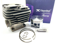 TITANIKEL Cylinder Head Pot piston kit For STIHL MS381 381 chainsaws HYWAY