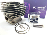 TITANIKEL Cylinder Head Pot piston kit 52 mm For STIHL MS380 038 MAGNUM chainsaws HYWAY