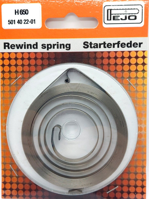 RECOIL STARTER SPRING FOR HUSQVARNA 165R, 165RX, 265RX