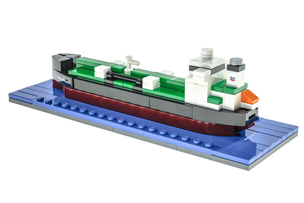 lego oil tanker ship