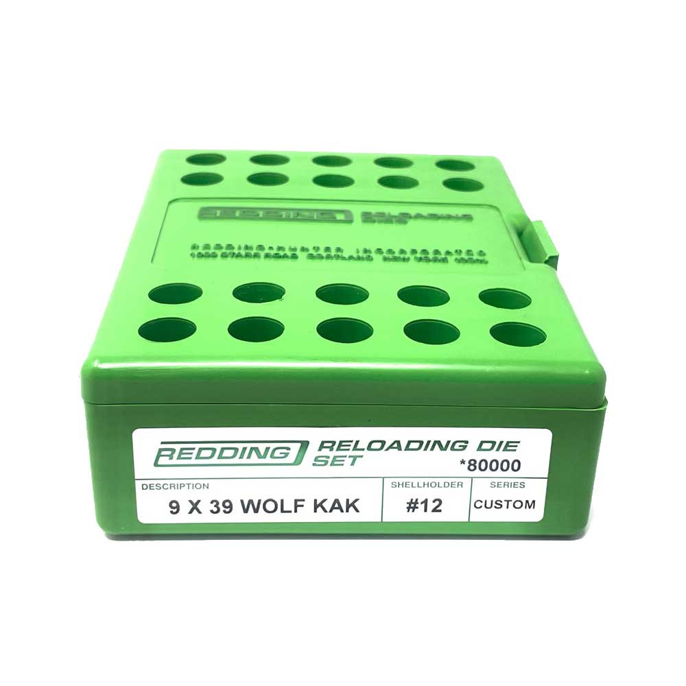 Redding 9X39 Wolf Full Length Die Set: Precision Reloading Performance