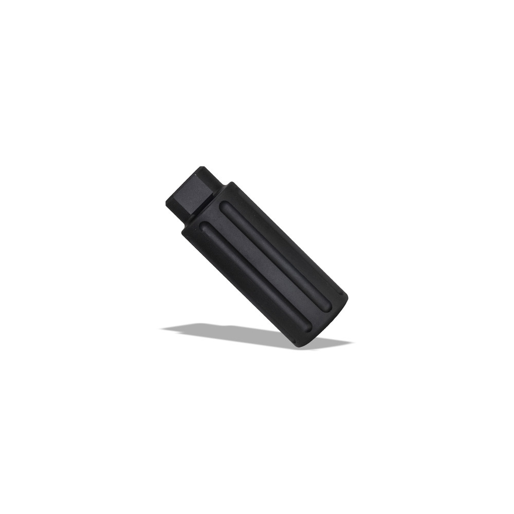 1/2-28 Fluted Slimline Flash Can | Stylish Muzzle Device for 1/2-28 Fluted Slimline Flash Can | Stylish Muzzle Device for