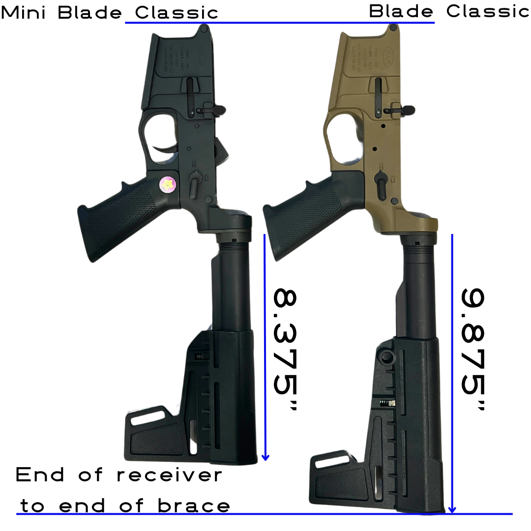 その他 SOKKISH MINI AR Mini Shockwave Classic Pistol Brace Kit- OD - KAK INDUSTRY