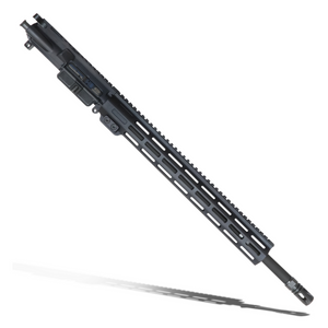 Complete AR15 Upper Receiver - 5.56 - 18" Barrel, Mid Gas - 15" MLOK Complete AR15 Upper Receiver - 5.56 - 18" Barrel, Mid Gas - 15" MLOK
