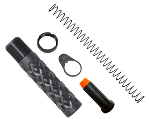 Pistol Caliber Short Pistol Buffer System (Diamond Fluted) Pistol Caliber Short Pistol Buffer System (Diamond Fluted)
