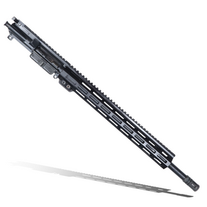Complete AR15 Upper Receiver, 5.56, 18" Barrel, Rifle Gas, 15" MLOK Complete AR15 Upper Receiver, 5.56, 18" Barrel, Rifle Gas, 15" MLOK