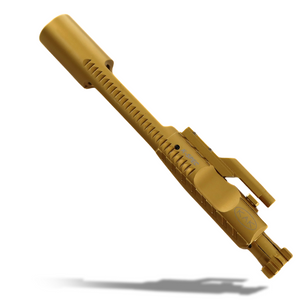 K-SPEC Enhanced AR15 BCG, 5.56/ 300 Blackout , Dual Ejector, Down Vent, Sand Cuts, TiN K-SPEC Enhanced AR15 BCG, 5.56/ 300 Blackout , Dual Ejector, Down Vent, Sand Cuts, TiN