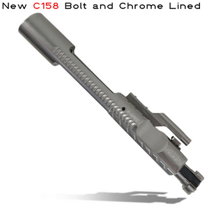 K-SPEC Enhanced AR15 BCG, 5.56/ 300 Blackout , Dual Ejector, Down Vent, Sand Cuts, NP3, Chrome Lined, C158 K-SPEC Enhanced AR15 BCG, 5.56/ 300 Blackout , Dual Ejector, Down Vent, Sand Cuts, NP3, Chrome Lined, C158