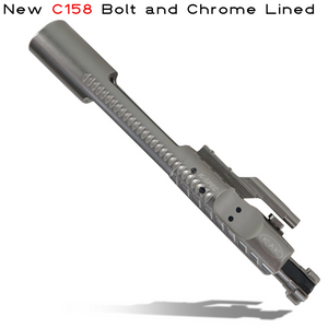 K-SPEC Enhanced AR15 BCG, 5.56/ 300 Blackout- Dual Ejector, Side Vent, Sand Cuts, NP3, Chrome Lined, C158 K-SPEC Enhanced AR15 BCG, 5.56/ 300 Blackout- Dual Ejector, Side Vent, Sand Cuts, NP3, Chrome Lined, C158
