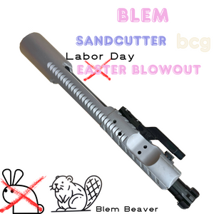 BLEM Beaver (formerly Easter Blem) - Chrome Sand Cutter BCG - 5.56 BLEM Beaver (formerly Easter Blem) - Chrome Sand Cutter BCG - 5.56