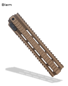 BLEM, Hand Guard Kit, AR15, KAK, 10.7 Quad, Hard Coat Anodized FDE