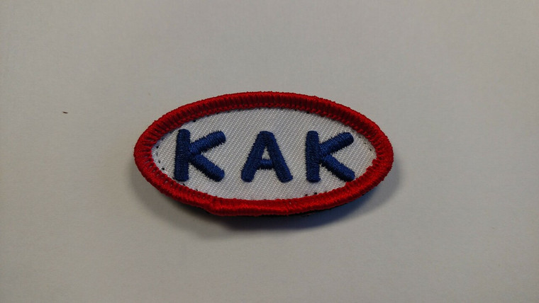 KAK PATCH SMALL RED WHITE AND BLUE