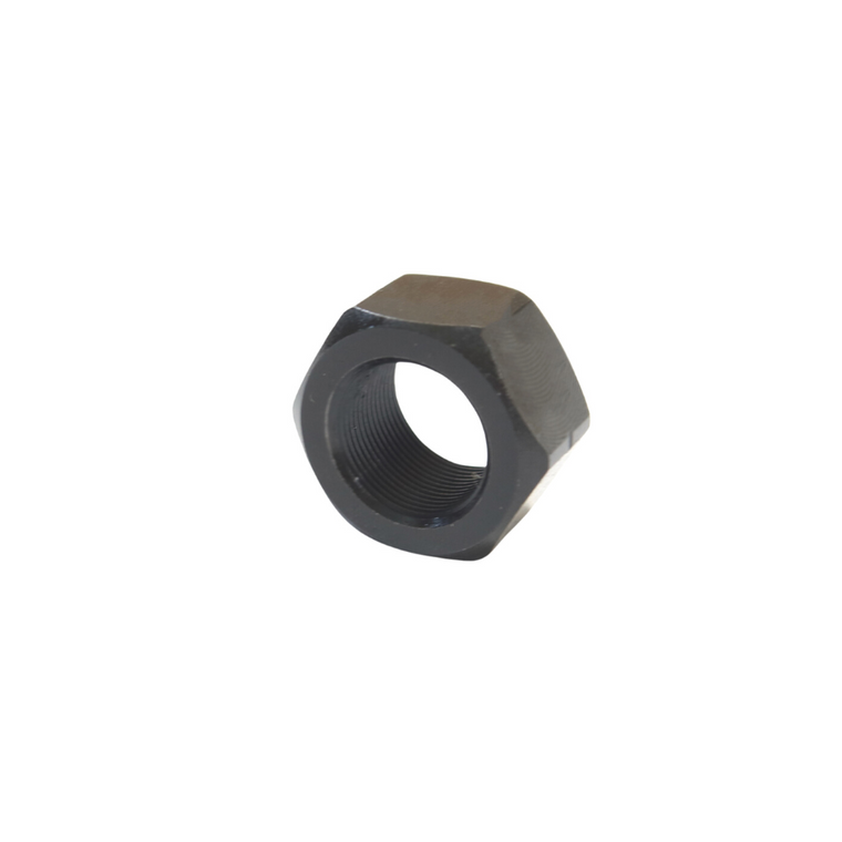 Threaded Insert, 1/2-28, Hex Nut, Steel, Black Oxide