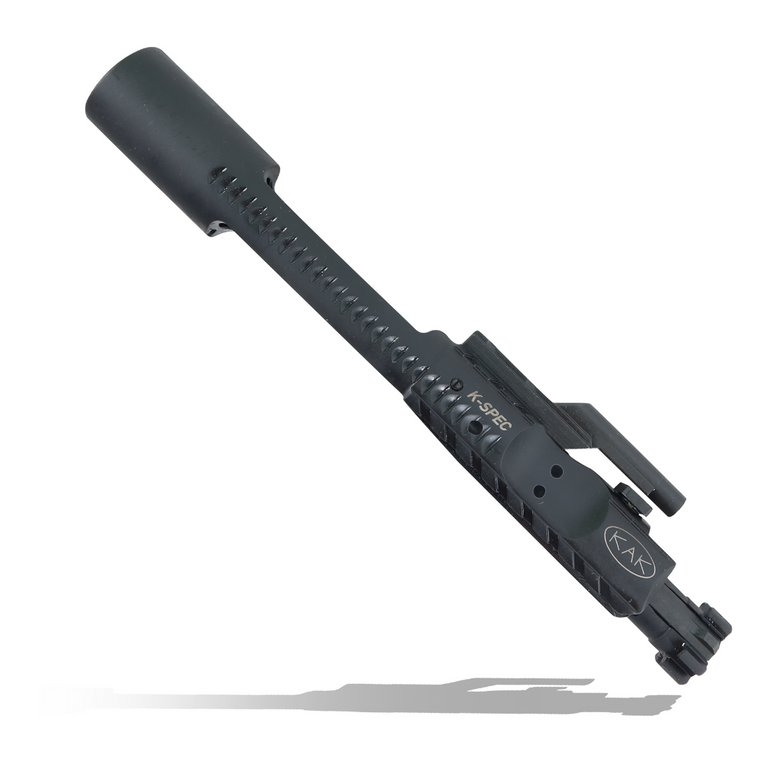 K-SPEC Enhanced AR15 BCG- 7.62x39- Dual Ejectors, Side Vent, Sand Cuts, Chrome Lined Phosphate