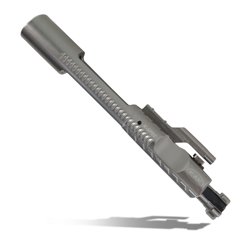 K-SPEC Enhanced AR15 BCG, 7.62x39, Dual Ejector, Down Vent, Sand Cuts,  NP3, Chrome Lined