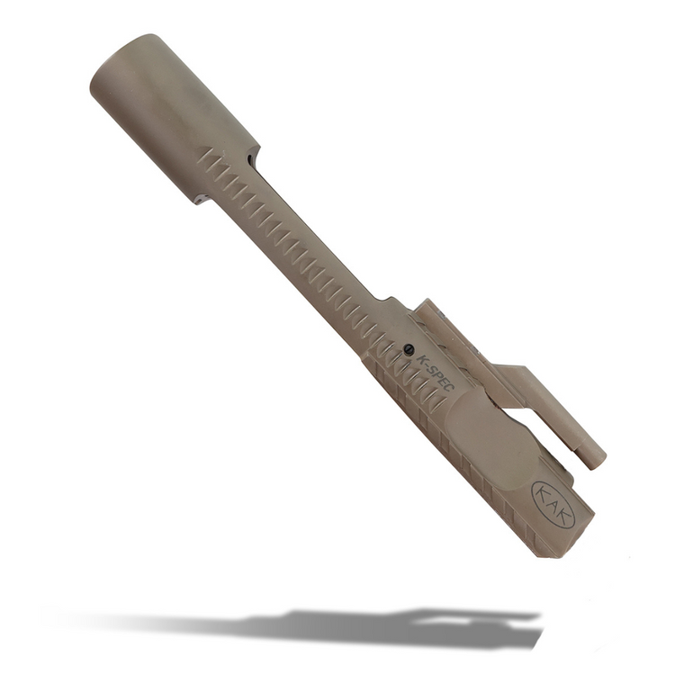 K-SPEC Enhanced AR15 Carrier- Down Vent, Sand Cuts, FDE PVD