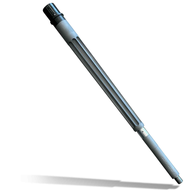 KAK Industry 22-243 AR10 Barrel, 18", 416R Stainless, Fluted