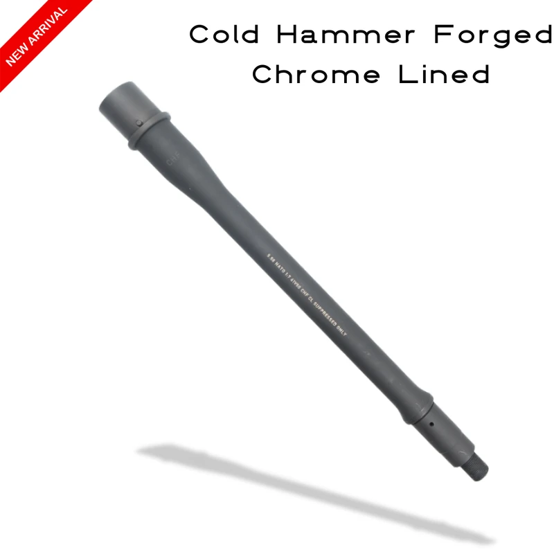 KAK Industry AR15 Barrel - 5.56 NATO - 11.5" Mid Gas, Cold Hammer Forged, Chrome Lined Phosphate, Suppressed Only