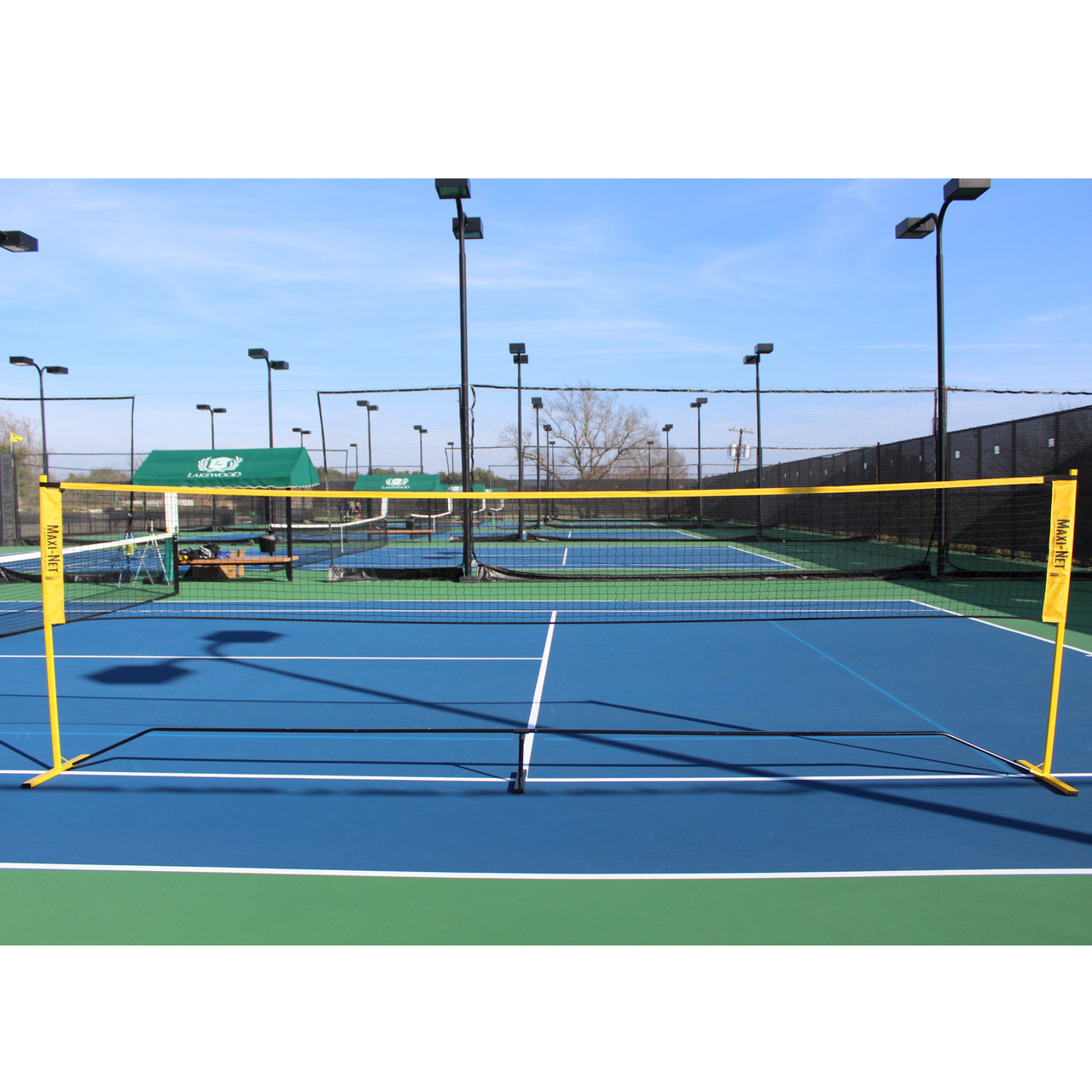 Maxi Net- 18' length with adjustable height 30" to 60" by OnCourt OffCourt includes shippingping
