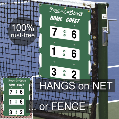 Turn-a-Score Tennis Scorekeeper by Oncourt Offcourt IN STOCK Turn-a-Score Tennis Scorekeeper by Oncourt Offcourt IN STOCK