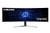 SAMSUNG Odyssey CRG Series 49-Inch Dual QHD (5120x1440) Curved Gaming Monitor, 120Hz, QLED, AMD FreeSync, HDR, Height Adjustable Stand, (LC49RG92SSNXZA)