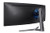 SAMSUNG Odyssey CRG Series 49-Inch Dual QHD (5120x1440) Curved Gaming Monitor, 120Hz, QLED, AMD FreeSync, HDR, Height Adjustable Stand, (LC49RG92SSNXZA)