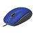 Logitech M110 Wired USB Mouse, Silent Buttons, Comfortable Full-Size Use Design, Ambidextrous PC/Mac/Laptop - Blue. 910-006662