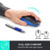 Logitech M190 Wireless Mouse Full Size Comfort Curve Design 1000Dpi Blue  910-005903