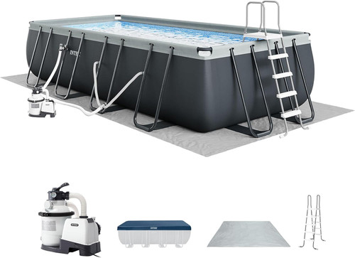 18' x 9' x 52" Ultra XTR Frame Above Ground Pool with Sand Filter Pump