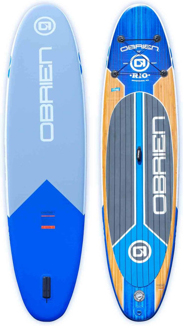 Rio 11' Inflatable Stand-Up Paddleboard Kit (Includes Bag, Pump, and Paddle)