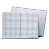 Dry Erase Learning Mat, Two-Sided XY Axis/Plain, 9" x 12", Pack of 48