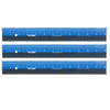 Easy Read™ Ruler, Stainless Steel, Blue/Black, 12", Pack of 3