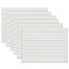 Newsprint Handwriting Paper, Alternate Dotted, Grade 2, 3/4" x 3/8" Ruled Long, 11" x 8-1/2", 500 Sheets Per Pack, 5 Packs