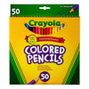 Colored Pencils, Full Length, Assorted Colors, 50 Per box, 2 Boxes Colored Pencils, Full Length, Assorted Colors, 50 Per box, 2 Boxes