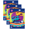 Construction Paper, Heavyweight, Vibrant Assortment, 10 Vibrant Colors, 12" x 18", 50 Sheets Per Pack, 3 Packs