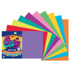 Construction Paper, Heavyweight, Vibrant Assortment, 10 Vibrant Colors, 12" x 18", 50 Sheets Per Pack, 3 Packs