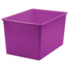 Purple Plastic Multi-Purpose Bin, Pack of 3 Purple Plastic Multi-Purpose Bin, Pack of 3