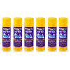 Washable Glue Stick, 1.27 oz, Pack of 6