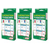 Subtraction Flashcards, 3 Sets Per Pack, 3 Packs