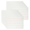 Dry Erase Lap Board, 1-Sided Lined, 9" x 12", Pack of 12