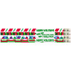 Happy Holidays From Your Teacher Motivational Pencils, 12 Per Pack, 12 Packs