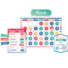 Watercolor Calendar Bulletin Board Display Set