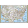 World and United States Classic, Poster Size, Map Pack Bundle, 36" x 24"
