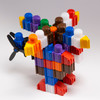 Building Blocks, Mega Builders Kit, 125 Pieces