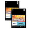 Artist Series Acrylic Pad, Foldover Binding, 10 Sheet, 9x12 inch, Pack of 2