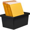 Medium Classroom Storage Bin, Black, Pack of 2 Medium Classroom Storage Bin, Black, Pack of 2