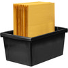 Medium Classroom Storage Bin, Black, Pack of 2 Medium Classroom Storage Bin, Black, Pack of 2