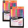 Moonlight Gel Pens, 10 Bold Point, Assorted Colors, 10 Per Set, 2 Sets