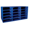 Mailbox, 15-Slot, Blue, 16-3/8"H x 31-1/2"W x 12-7/8"D
