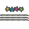 Chalkboard Brights Stars Magnetic Border, 24 Feet Per Pack, 3 Packs